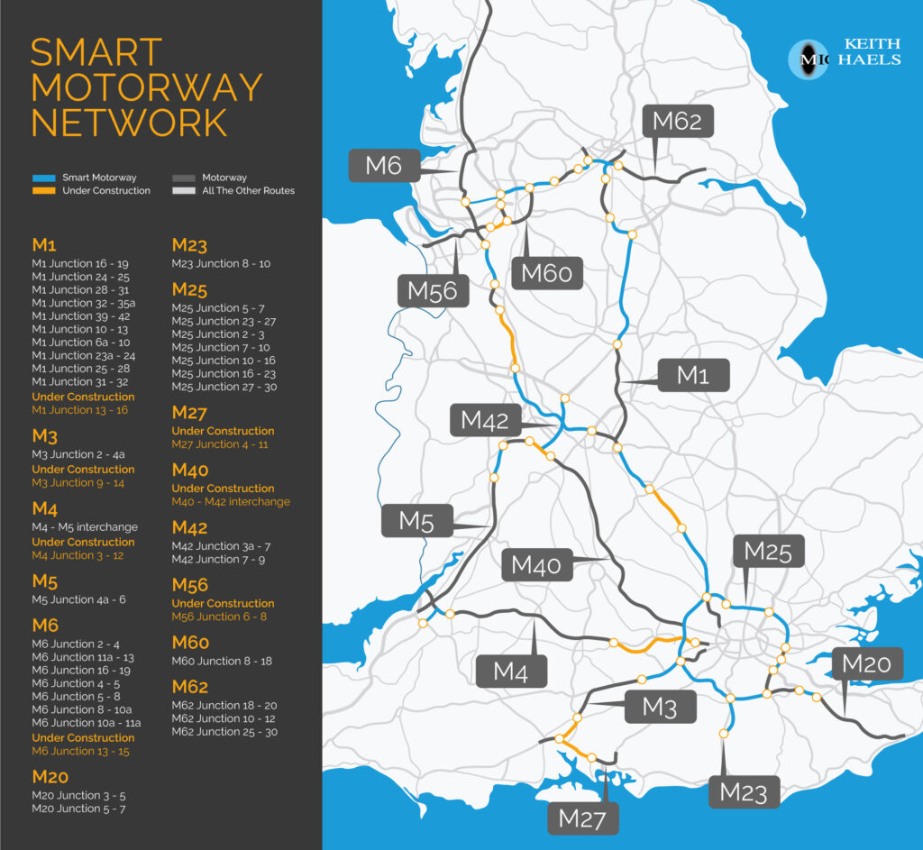 map of uk showing motorways        <h3 class=